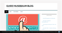 Desktop Screenshot of guidonussbaum.de